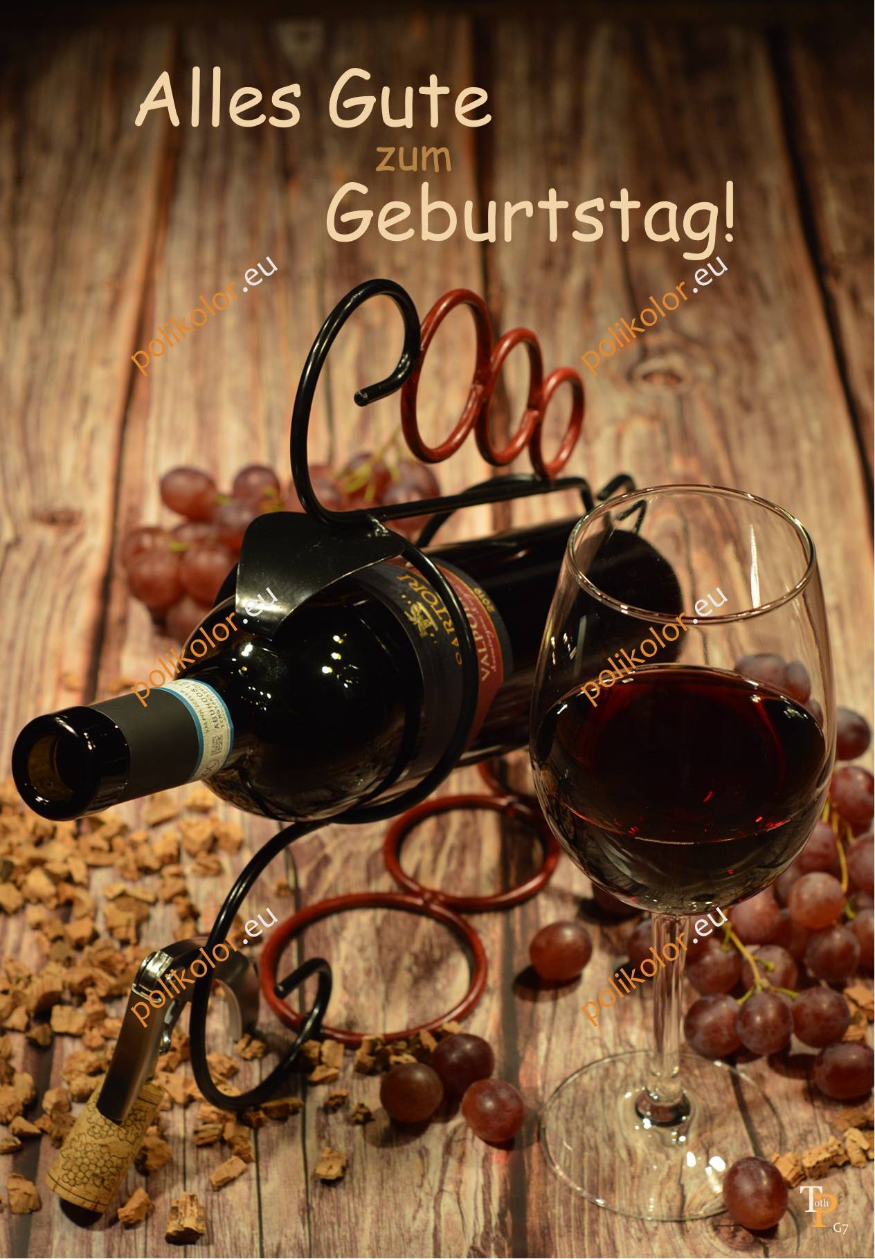 G7 Grußkarte